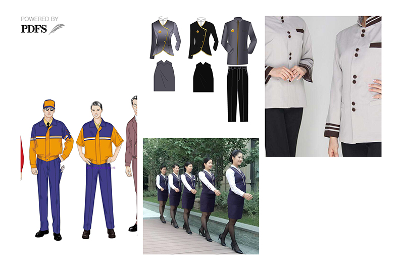 工作服（工作服裝標準/款式圖/參考價格/定做流程）